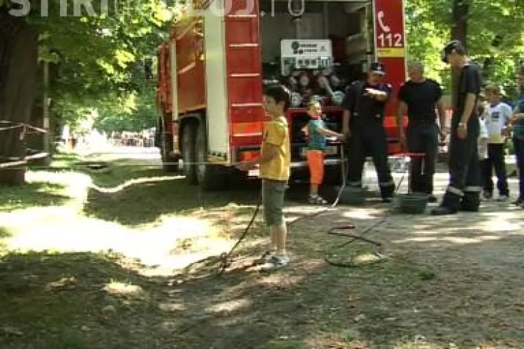Oraselul copiilor a prins viata in Parcul Central VIDEO