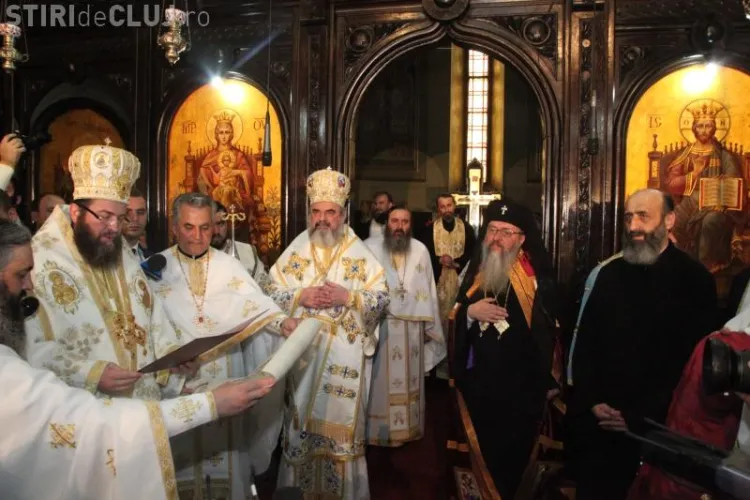 Masini de lux, la Intronizarea Arhiepiscopului Ortodox de Alba Iulia VEZI FOTO