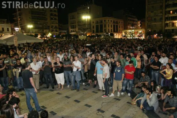 Clujenii se alatura "European Revolution". Vor protesta fata de acordurile cu FMI si Banca Mondiala