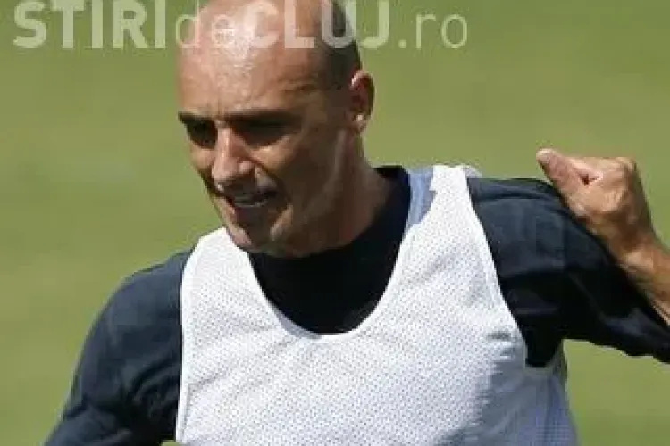 Vezi golul inscris de jucatorul CFR Cluj, Gabi Muresan, in meciul Romania-Bosnia si anulat de arbitri - VIDEO