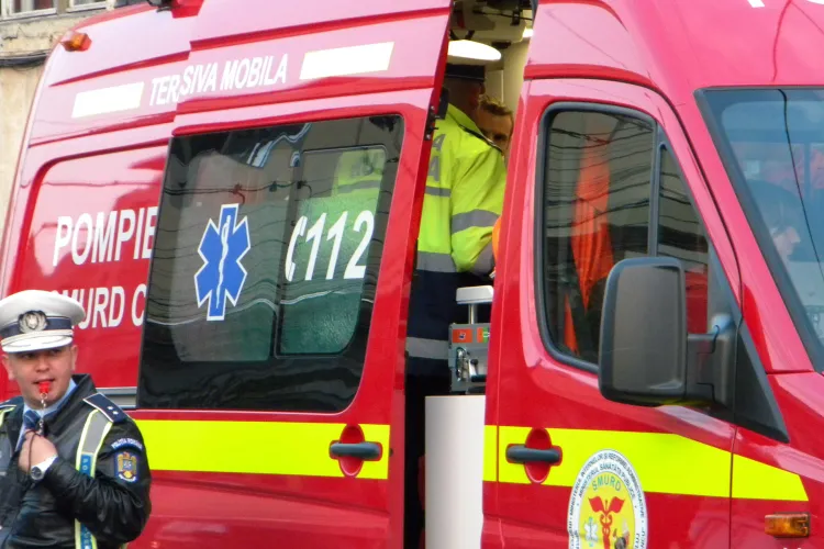 Accident in comuna Feleacu! Un batran de 75 de ani s-a simtit rau la volan si a intrat pe contrasens