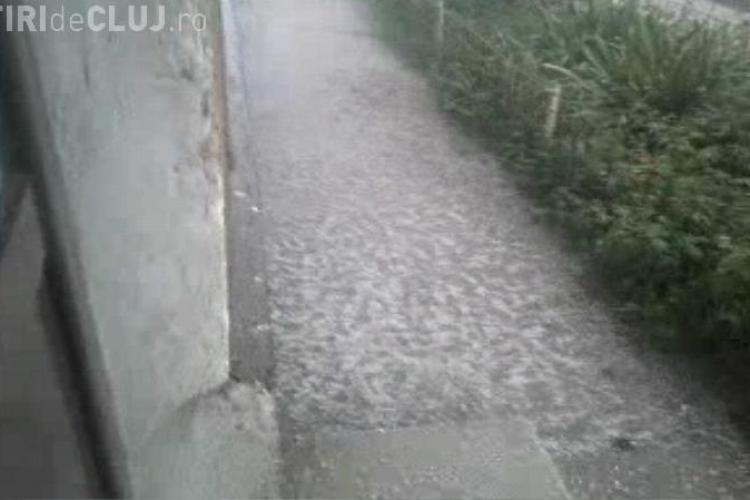 Stirea cititorului: Ploaia torentiala din aceasta seara a infundat din nou canalizarea la Cluj- VIDEO