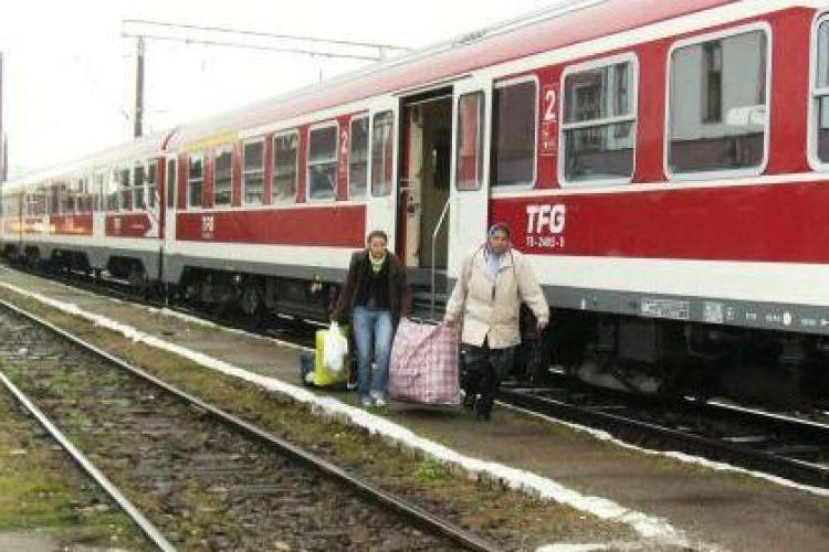 O profesoara a fost batuta in trenul Cluj-Napoca - Bistrita