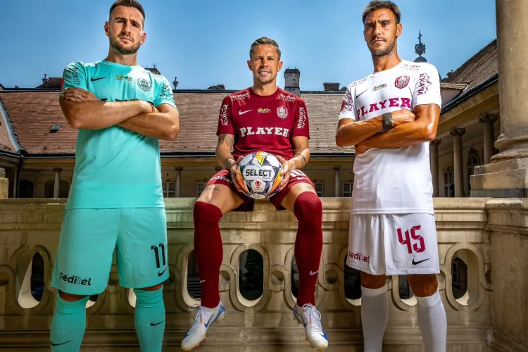CFR Cluj și-a prezentat echipamentele pentru sezonul 2024/2025: ”Fotbalul e o artă” - FOTO