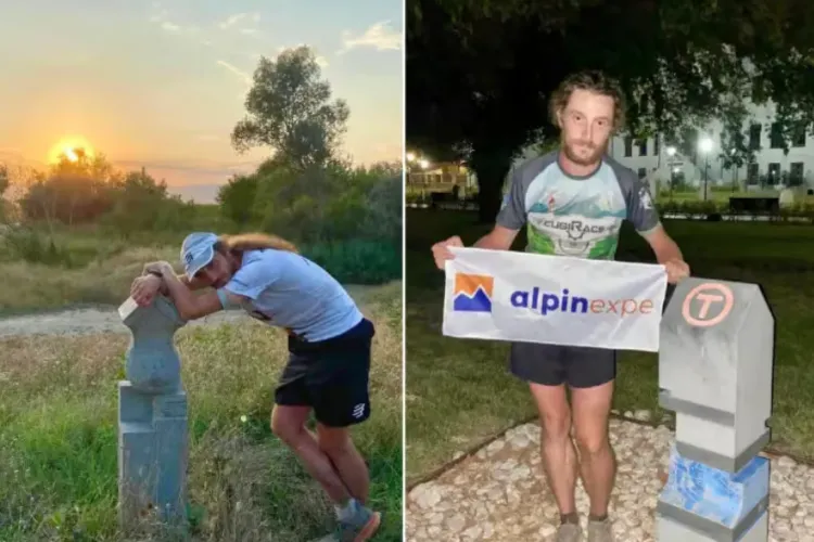 Un tânăr din Ardeal, record de parcurgere a Via Transilvanica. A alergat aproape 1.500 de km în 15 zile/Ce scop a avut