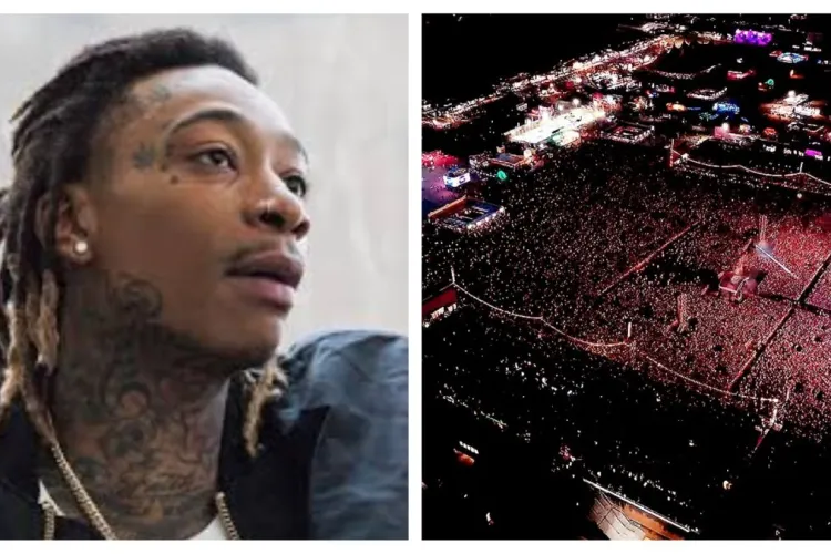 Rapperul Wiz Khalifa, reținut de polițiști la festivalul Beach, Please! Vedeta a urcat pe scenă cu substanțe interzise - VIDEO