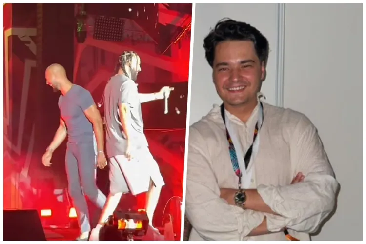 Andrew Tate a urcat pe scena Beach Please alături de un rapper cunoscut! Selly explică cum a ajuns controversatul influencer în fața publicului - VIDEO 