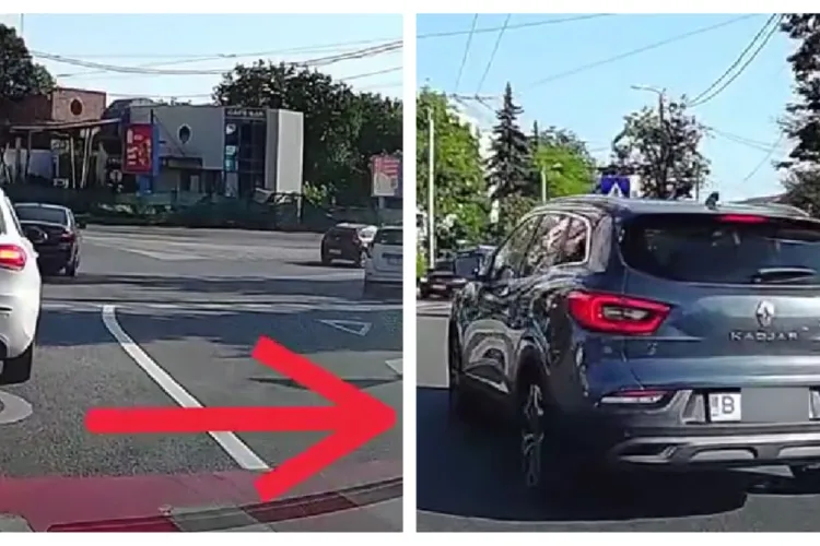 ,,Tu încalci legea și tot tu faci scandal.” Șofer bucureștean enervat că a primit claxoane în trafic, după ce a încălcat regulile de ciruclație - VIDEO