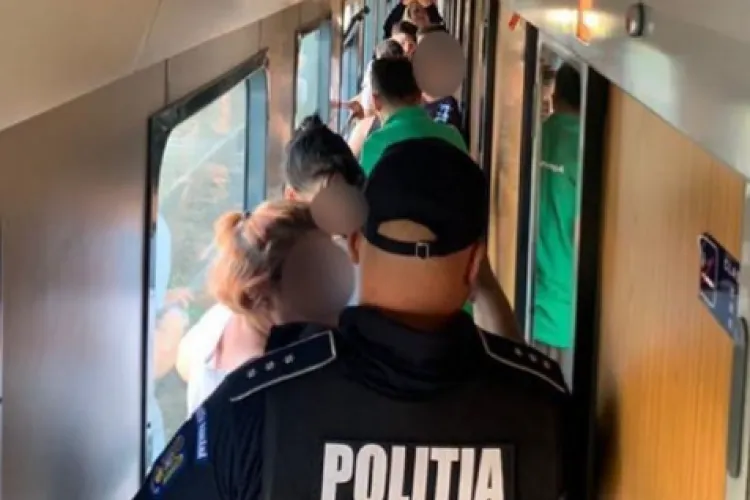 Individ periculos arestat într-un tren din Dej! Era căutat de polițiști după ce a tâlhărit și a încercat să abuzeze o tânără. Un furt l-a dat de gol