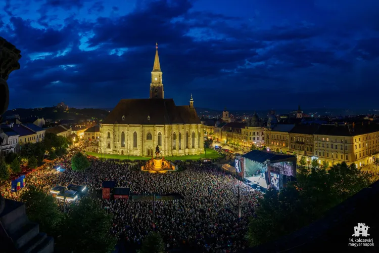 Se închid mai multe străzi din zona centrală pe perioada Zilelor Culturale Maghiare din Cluj 2024. Ce restricții de circulație vor fi în centrul orașului