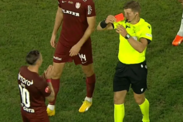 CFR Cluj- Pafos 1-0 Ciprian Deac a sabotat munca întregii echipe, lovind cu pumnul un adversar REZUMAT VIDEO
