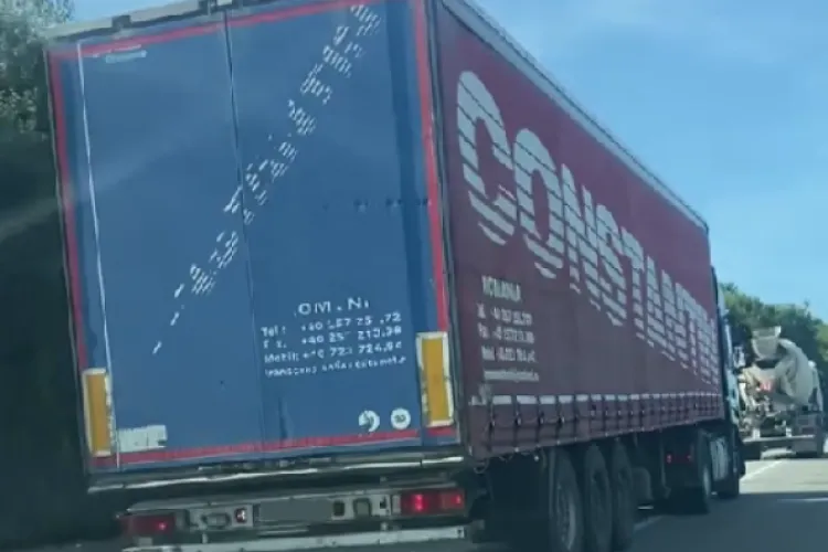 O comună din Cluj restricționează circulația mașinilor de mare tonaj pe drumuri! Ce amenzi riscă cei care încalcă prevederea