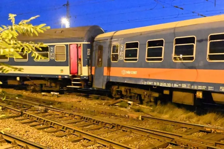 VIDEO A deraiat trenul Cluj-Budapesta/ Accidentul feroviar a provocat întârzieri masive și întreruperi pe linii de cale ferată 