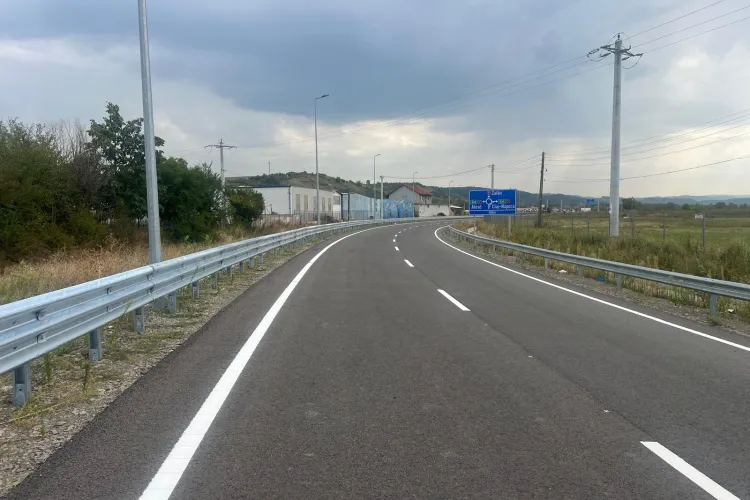 O nouă centură rutieră - gata de inaugurare, în Bihor: „Traseul începe de la sensul giratoriu amenajat pe DN1 la intrarea în Aleșd dinspre Cluj”