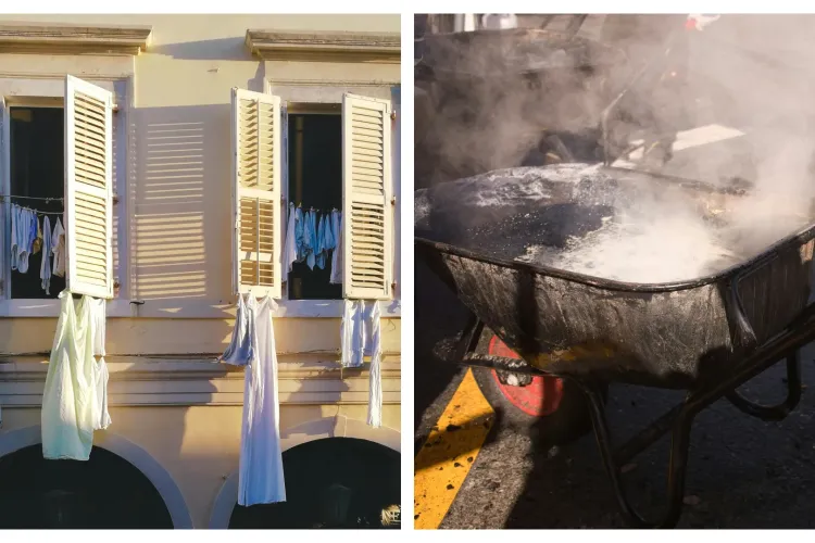 O femeie din ,,cartierul de lux” al Clujului este exasperată de muncitorii la drumuri:,,Fac praf în tot cartierul de nu pot să îmi usuc vara hainele afară”