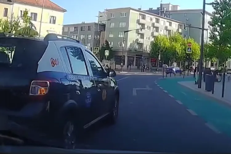 Un șofer clujean a fost enervat la culme de un taximetrist: ,,Au regulile lor proprii!” - VIDEO