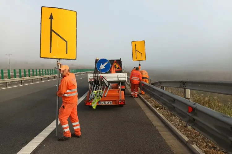 Atenție, șoferi! Noi restricții de circulație pe A10, între Sebeș și Turda