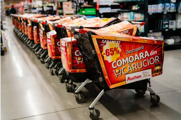 Nu rata ultimele oferte de la majoratul Auchan! Magazinele te așteaptă cu peste 1.000 de oferte