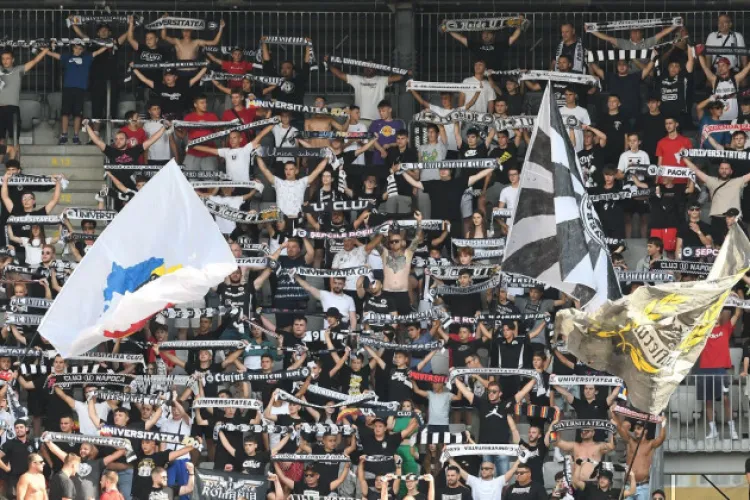 Suporterii U Cluj, moment de emoție și satisfacție: „Suntem pe unul din cele mai frumoase drumuri pe care a ajuns vreodată Universitatea!”