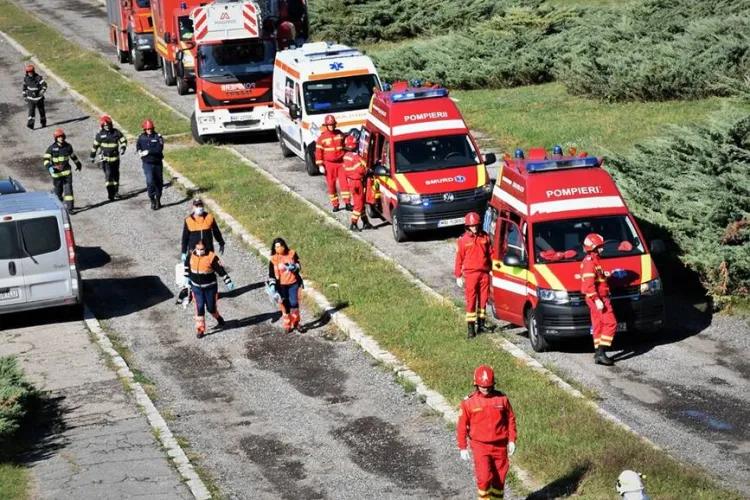 Planul roșu de intervenție va fi activat la Cluj! Exercițiu de amploare cu pompieri și câini de salvare