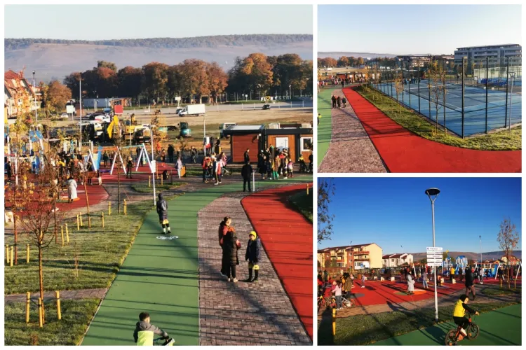 Cum arată noul parc sportiv, deschis astăzi în Florești, singurul din România cu piste de Dirt Bike și Pumptrack E SUPER modern! FOTO/VIDEO