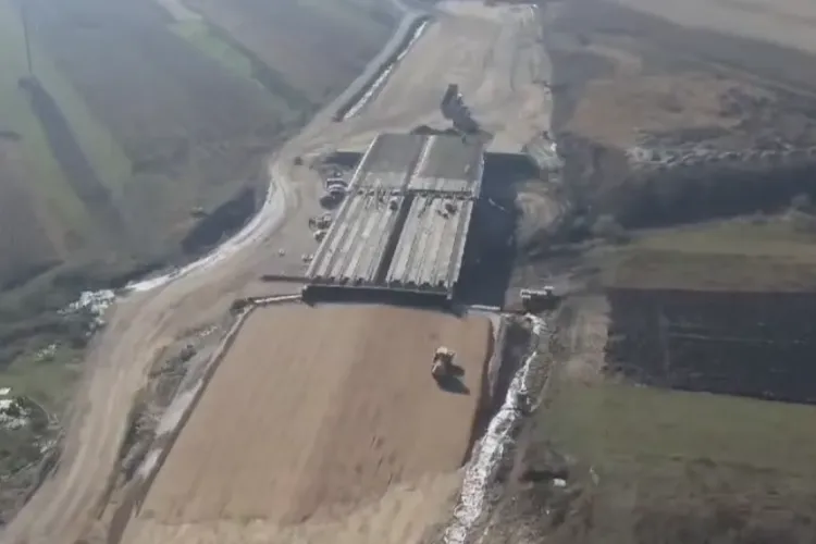 Drumul expres din Cluj, legătura A3 - DN1, se apropie de finalizare: ,,Stadiul fizic este de 65%