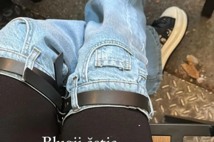 Vlăduța Lupău lansează o nouă modă! Cum a fost surprinsă artista pe străzile din Cluj Napoca - FOTO