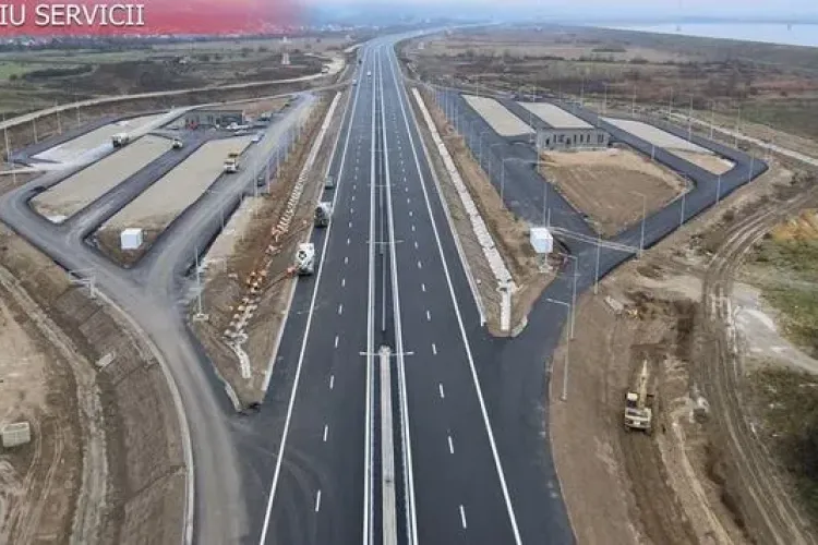 Se dă în folosință încă o bucată de autostradă pe ruta Cluj-București