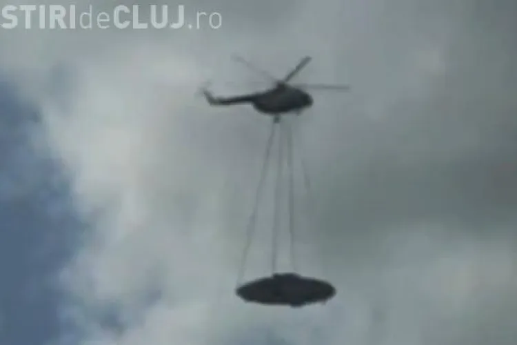 OZN carat de un elicopter rusesc! VEZI VIDEO