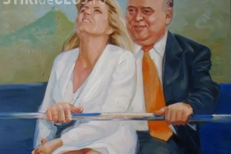 Udrea, pictata in bratele lui Pinalti VEZI FOTO