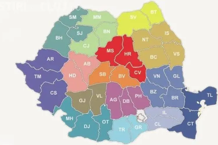 UDMR se opune reorganizarii teritoriale VEZI ce harta propune UDMR