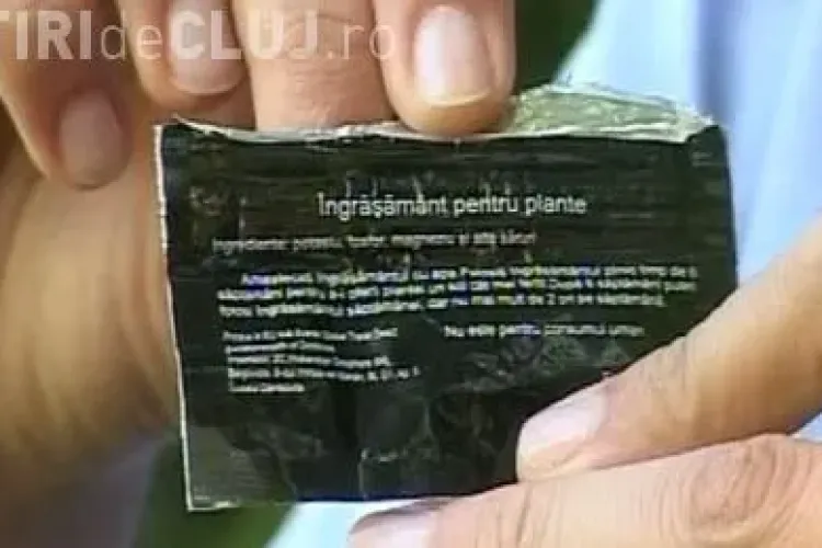 Tinerii se drogheaza cu un ingrasamant pentru plante, cu efect de cocaina