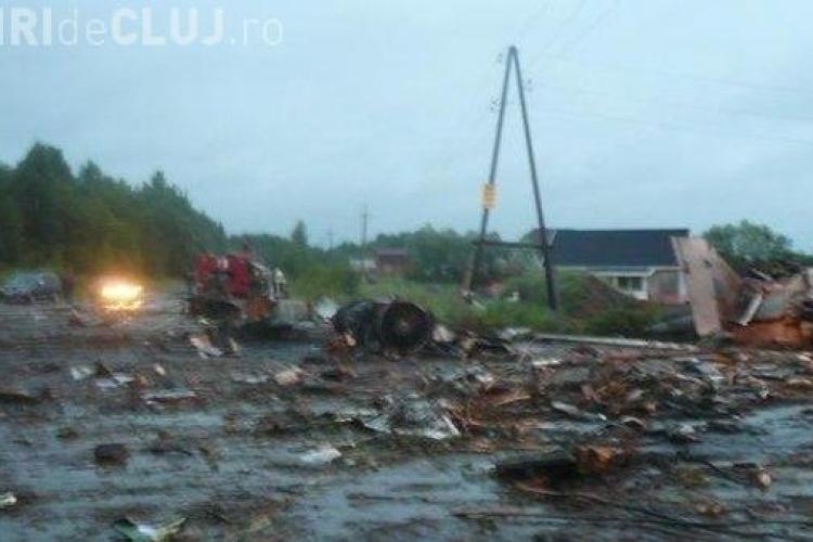 Accident aviatic in Rusia soldat cu 44 de morti. 8 pasageri au supravietuit FOTO si VIDEO