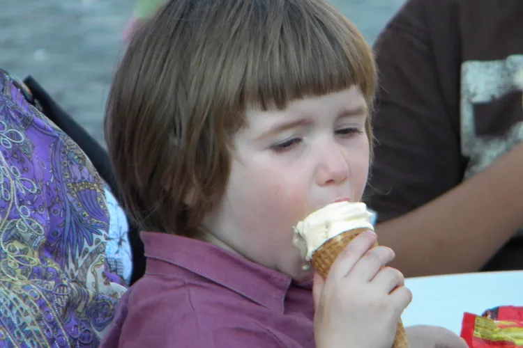 Festivalul inghetatei, raiul copiilor din Cluj VIDEO si FOTO