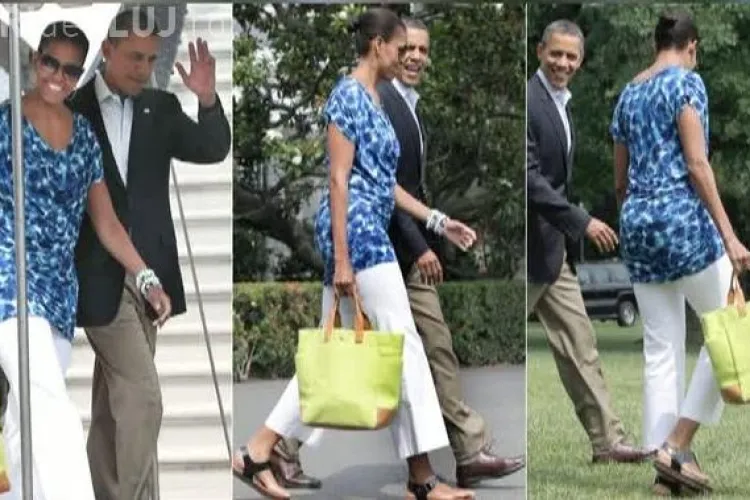 Michelle Obama a purtat o rochie care costa doar 30 de dolari