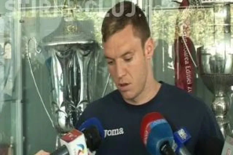 Cristi Bud, impumutat de CFR Cluj la Khazar Lankaran