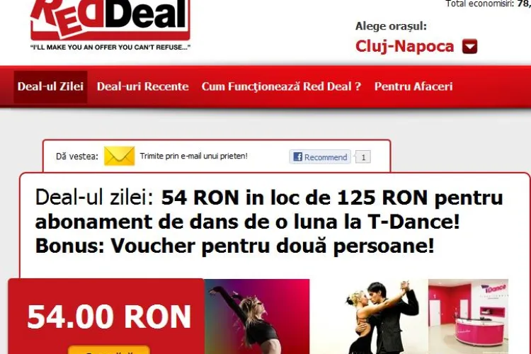 Deal-ul zilei: Doar 54 lei pentru abonament timp de o luna la cursuri de dans pentru doua persoane! (P)