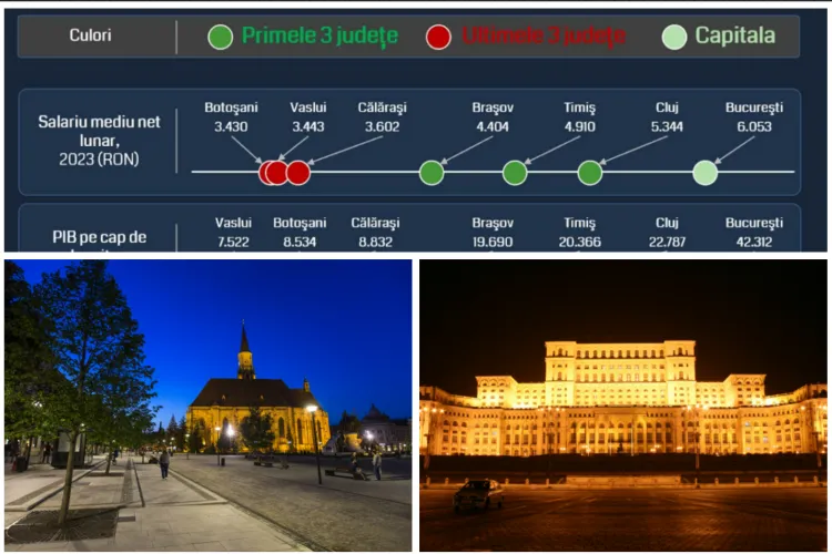 Relația Cluj-București, subiect sensibil ce generează frustrări: Primește sau nu Clujul mai mulți bani decât produce? Analiștii UBB Cluj răspund