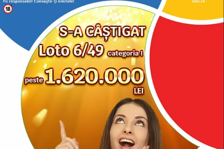 Un român e mai bogat cu 1.6 milioane de lei din această seară, după ce a câștigat la LOTO! Care au fost numerele câștigătoare ce l-au îmbogățit