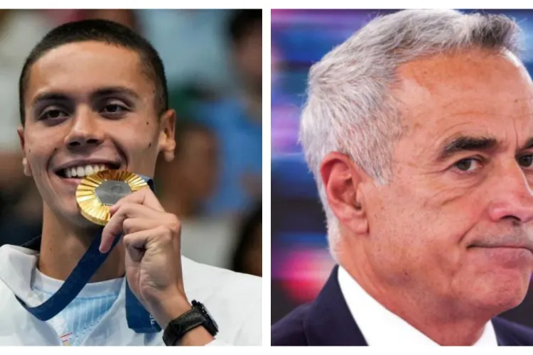 David Popovici a reacționat după ce a fost victima unui fake news pe TikTok despre Călin Georgescu: ,,FALS”