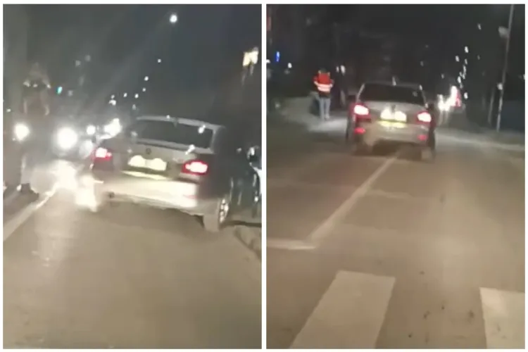 Mort de beat sau drogat la volan prin Cluj? Un șofer de BMW conduce într-un fel inexplicabil în Florești. În final produce un accident VIDEO