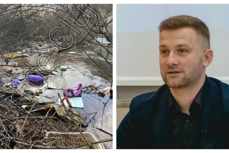 Bogdan Pivariu, primarul Floreștiului, taie în carne vie după ce Someșul Mic s-a umplut de gunoaie. Amenzi URIAȘE și ,,toleranță ZERO la așa ceva”