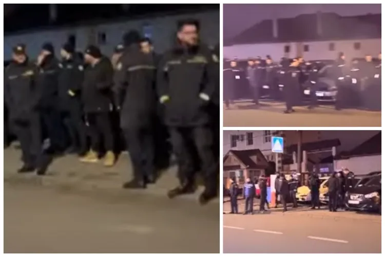Proteste la penitenciarele din Cluj! Zeci de angajați au ieșit în stradă, nemulțumiți de noile măsuri anunțate de Guvern: „Ne scad salariile” - VIDEO 