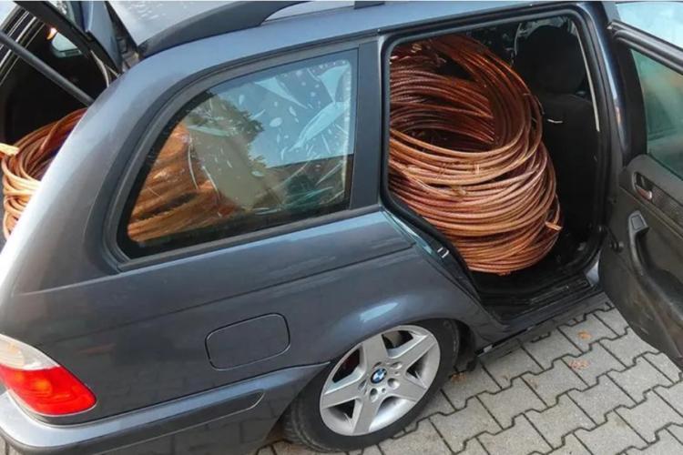 Doi români au furat peste 3 kilometri de cabluri feroviare din cupru, în Belgia. Ilie și Gelu au plecat și cu sute de litri de motorină 