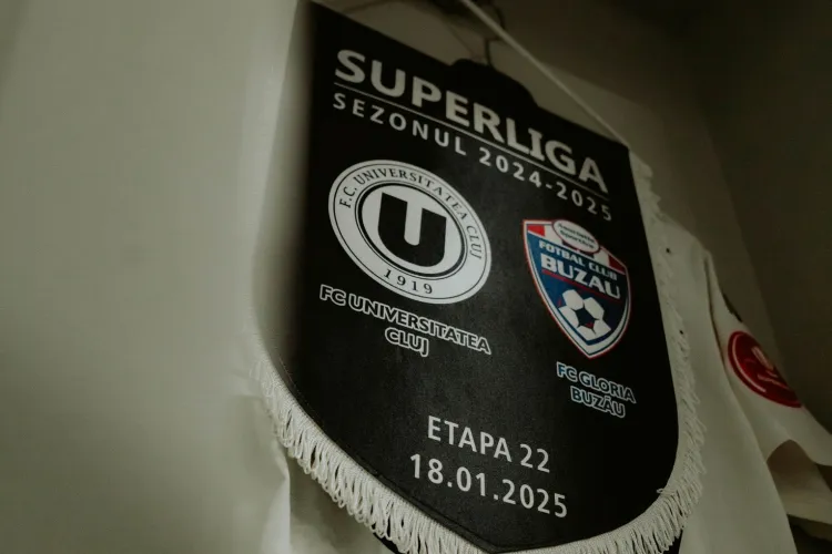 Universitatea Cluj, pregătită pentru duelul de azi cu Gloria Buzău! Liderul Superligii caută prima victorie în 2025 