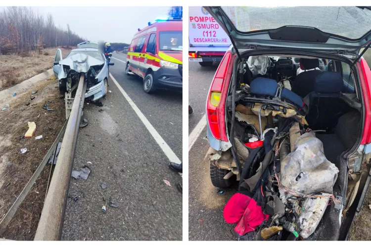 Centura morții! Al doilea accident pe centura Vâlcele-Apahida, în doar câteva ore. O tânără de 20 de ani a fost transportată la spital de urgență