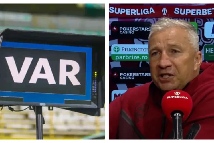 Dan Petrescu, nervos pe arbitraj după remiza de la Botoșani. Nu și-a iertat nici jucătorii: ,,Nu au nicio scuză cei de la VAR”