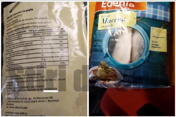 Șoc într-un supermarket din Cluj! O femeie a cumpărat pește expirat de aproape trei luni: „Angajații erau mirați cum a apărut acolo” FOTO