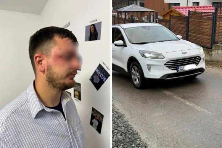 Conflict violent în trafic în Florești: Un clujean acuză arsuri la ochi după ce o femeie l-ar fi atacat cu spray paralizant FOTO