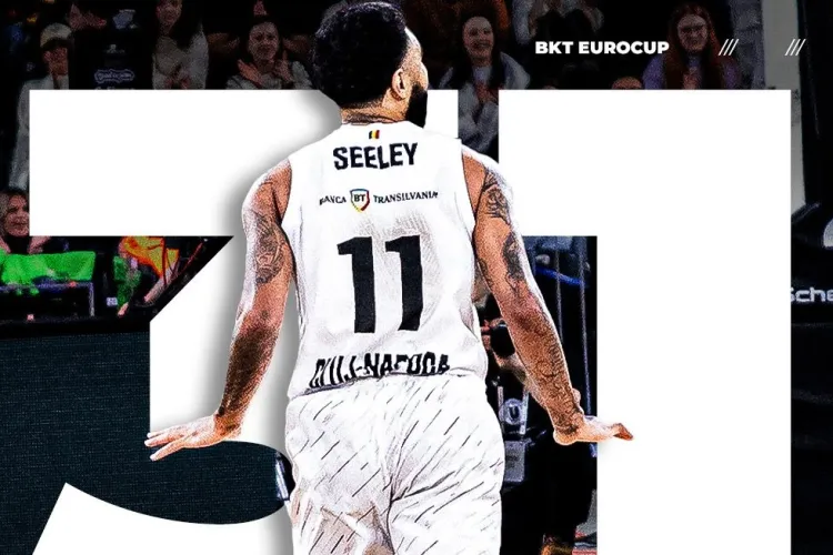 D.J. Seeley, show TOTAL pe BT Arena! A marcat peste 30 de puncte împotriva Turk Telekom: ,,A fost un meci grozav” - FOTO